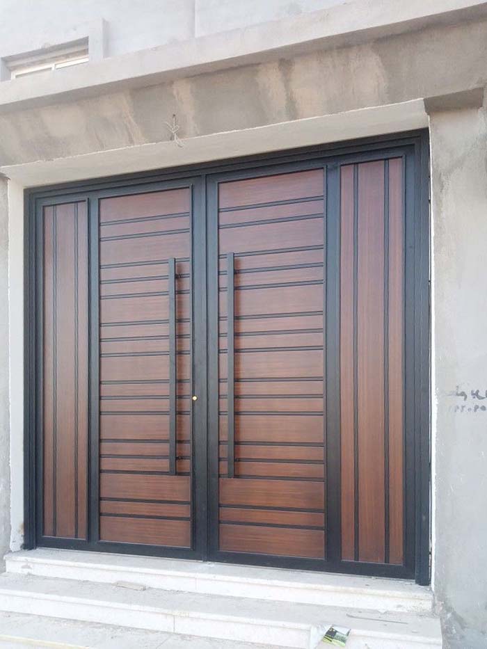 Cổng sắt 2 cánh đẹp